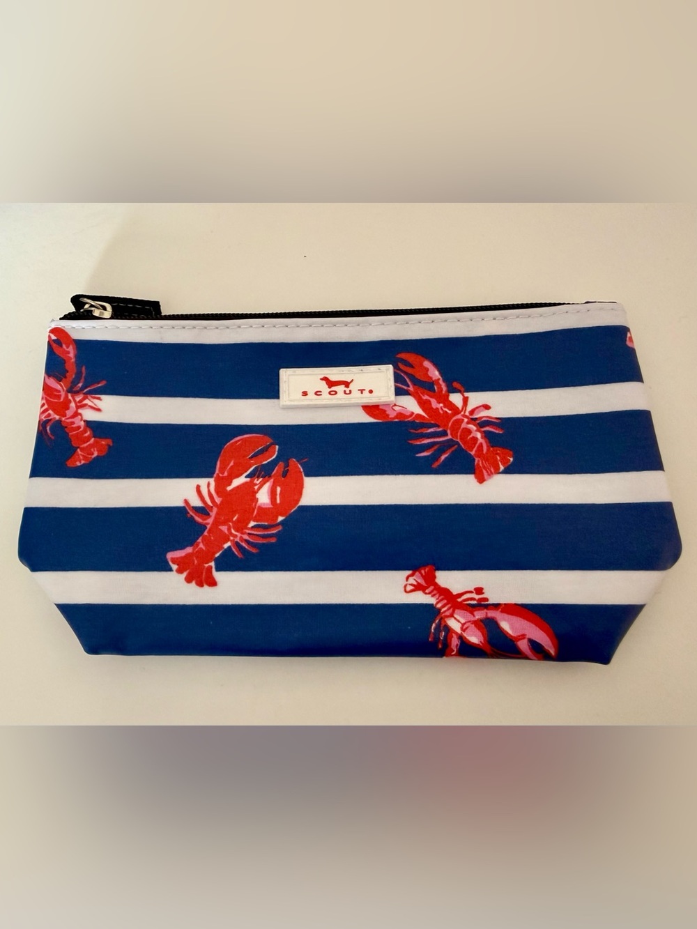 🦞 Scout Twiggy Cosmetic Case NWOT Lobster Print